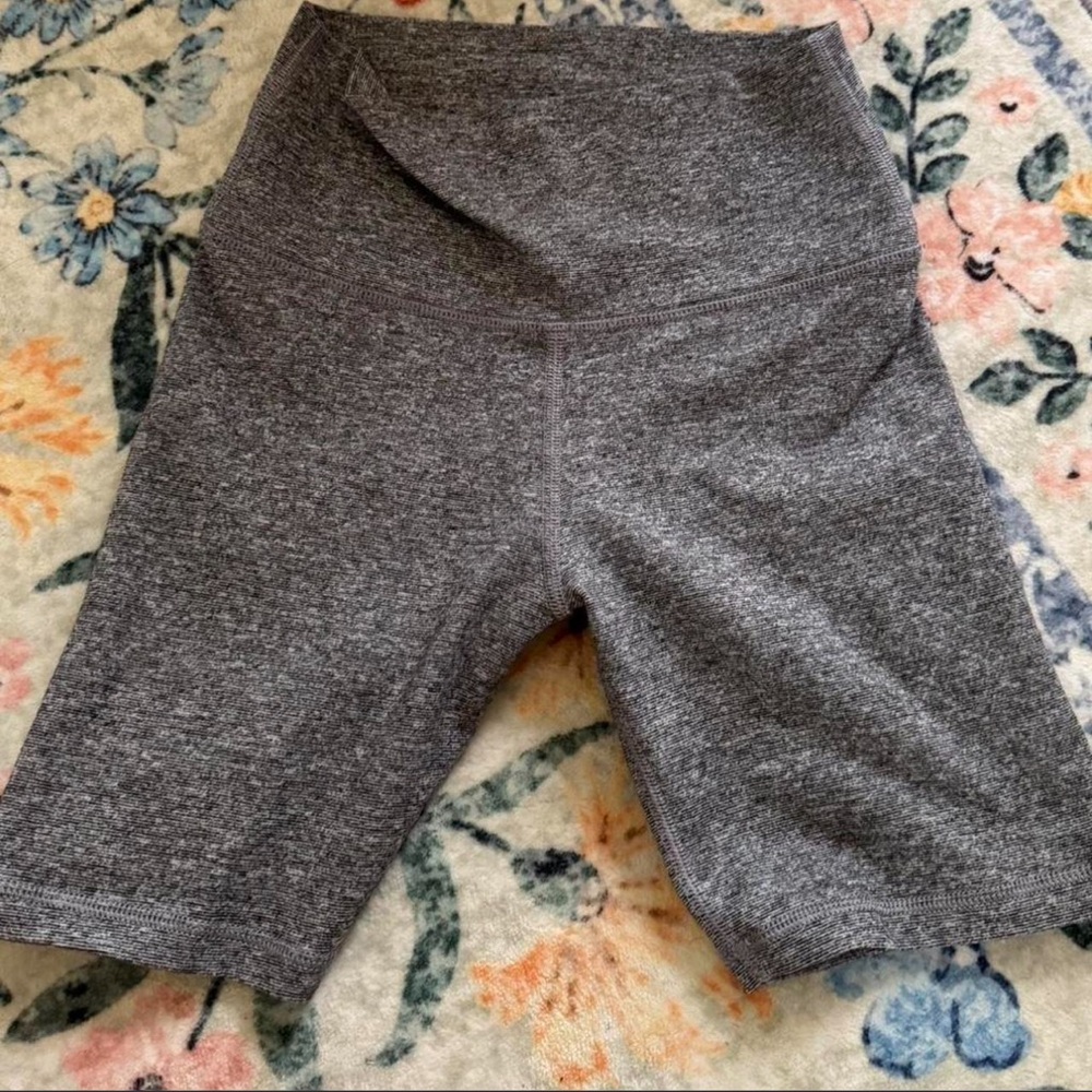 Aerie Charcoal Bike Shorts